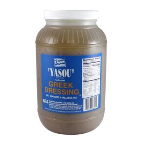 4-1gal Yasou Greek Dressing-0684 | Packaged