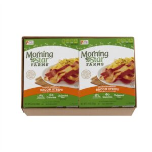 12-5.25Z VEGGIE BACON STRIPS – 97195 | Packaged
