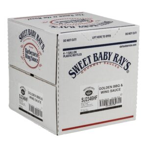 4-1GAL GOLDEN BBQ WING SAUCE SBR | Corrugated Box