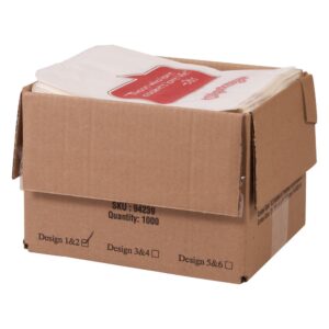 1-1000 ct Small Cookie Bags OTS 94239R | Packaged