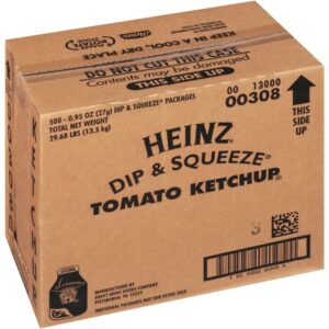 500-27GM KETCHUP DIP & SQZ HEINZ 3080 | Corrugated Box