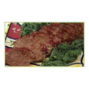 Meatloaf With Sauce | Styled