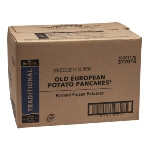 Old European Potato Pancake | Corrugated Box