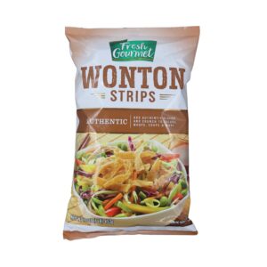 10-1# Gourmet Wonton Strips-55650 | Packaged
