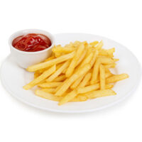 Straight Cut French Fries | Plated