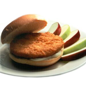 Cooked Breaded Chicken Patties, 3.25 oz. | Styled