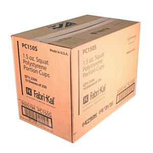 CUP PRTN SOUFF 1.5Z 10-250CT FABK | Corrugated Box