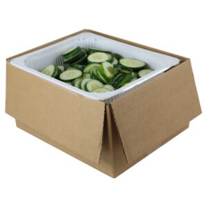 1/4″ Sliced Cucumbers | Packaged