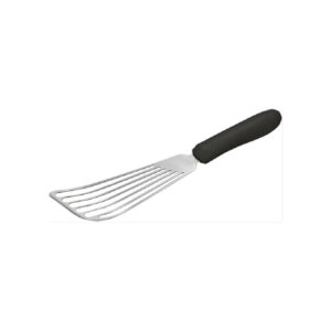 Fish Spatula with Black Handle, 6.75×3.25 | Raw Item