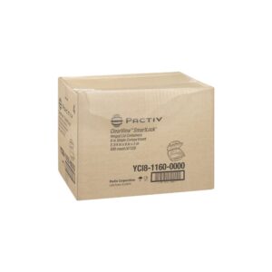 CONT PLAS 6″ CLR HNGD 4-125CT PACTIV | Corrugated Box