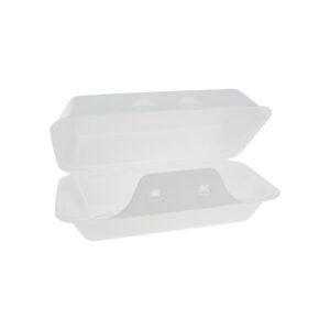 CONT FM 9.6X5X3.3″ LRG WHT HNGD 150CT | Styled