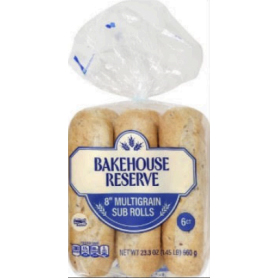 Multigrain Sub Rolls | Packaged