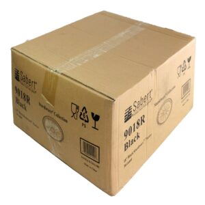 18″ Black Round Tray | COR