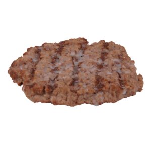 Fully Cooked Ground Chuck Beef Pub Burger Patties | RAW