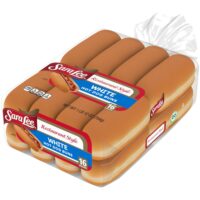 White Hotdog Buns | PKG
