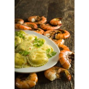 Shrimp Scampi Ravioli | PWB