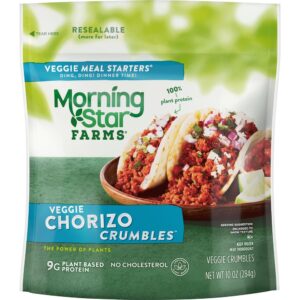 VEGETABLE CRUMBLES CHORIZO 6-10Z | IPG