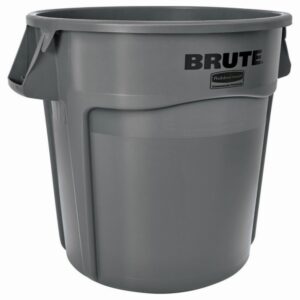 44 Gallon Round Gray Brute Container | RAW