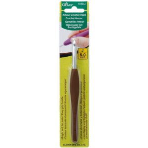 Clover Amour Crochet Hook-Size J10/6m | IPG
