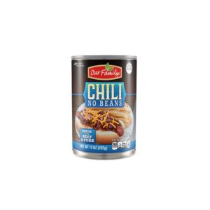 Our Family Chili w/No Beans 15oz | IPG