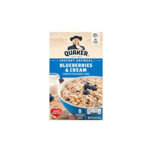 Quaker Blueberries & Cream Instant Oatme | IPG