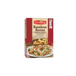 Our Family Rainbow Rotini Pasta 12oz | IPG