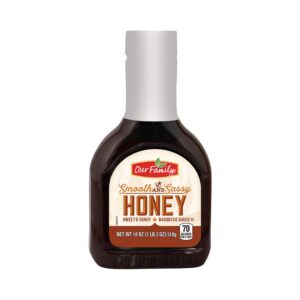 Our Family Sweet & Tangy BBQ Sauce 18oz | IPG