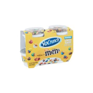Yocrunch Yogurt Vanilla W/Peanut M&M 4Pk | IPG