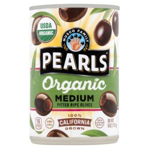 Pearl Md or Lg Ripe Pitted Olives 6oz | IPG