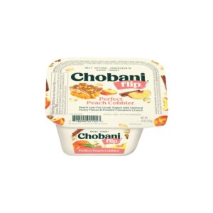 Chobani Flip Peach Cobbler Yogurt 5.3oz | IPG