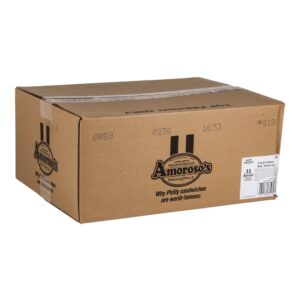 Hoagie Roll Unslcd 8″ 6ct Amorosa | COR