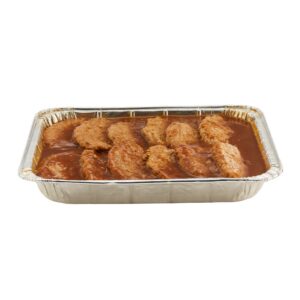 69Z SALISBURY STEAK W/GRAVY ENTREE | RAW