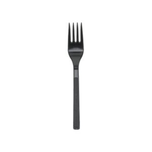 XHWT Black Plastic Forks | RAW