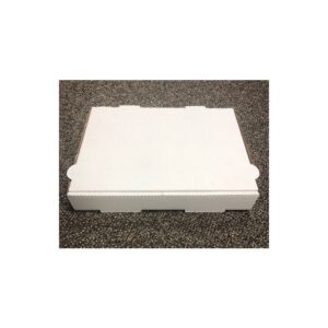 14 x 10 x 2 Inch Pizza Boxes White on Kraft | PWB