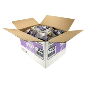 Peeled & Deveined Tail-On Raw Shrimp, 16-20 ct. | PKG
