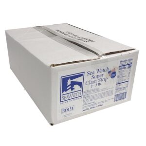 2-5# BRD SUPER CLAM STRIPS IQF BLOUNT | COR