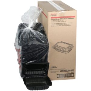 CONT MFPP 1CMPT BLK 9X6 2-135CT GCHC | PWB