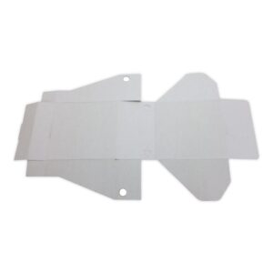 50-8X8X5″ PPR TACO SALAD BOX WHT/WHT | RAW