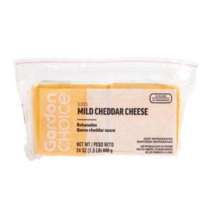 Natural Cheddar Cheese Slices | IPG