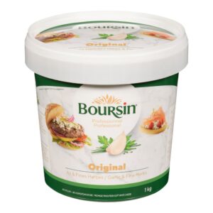 CHEESE BRSIN GARL HRB 2-2# BOURSIN | RAW