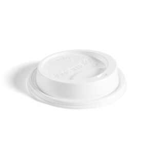 Dome Sip Lids, White, 10-24 oz. | RAW