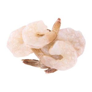 White Shrimp, Peeled & Deveined Tail-On | RAW
