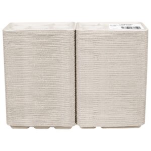 TRAY MOLDED FBR 8.25X10″ 5CMPT 500C | PNB