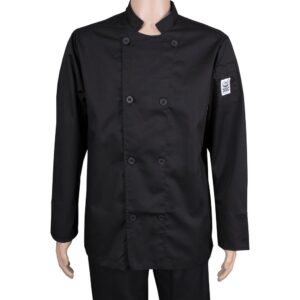 Medium Black Chef Coat | PNB