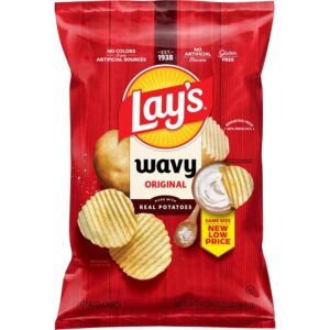 Family Size Wavy Orginal Potato Chips | IPG
