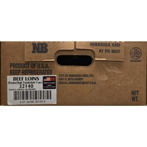 Beef Tenderloin Butts | COR