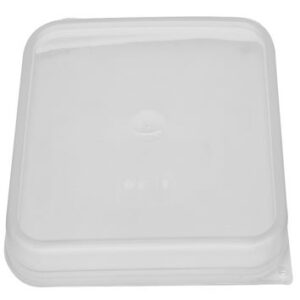 LID CONT FD SQ CLR 12/18/22QT 1CT | RAW