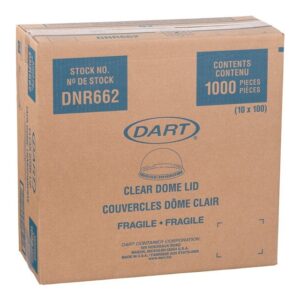 LID DOME 3.5-20Z CLR | COR