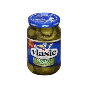 Sliced Hamburger Kosher Dill Pickles | PKG
