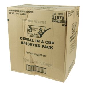 CEREAL ASSORTED ADULT PAK 60CT GM | COR